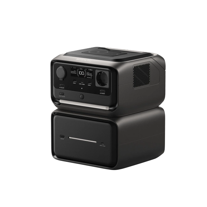 EcoFlow RIVER 3 MAX PLUS EU (RIVER 3 PLUS EU + EB600) bezprzewodowa