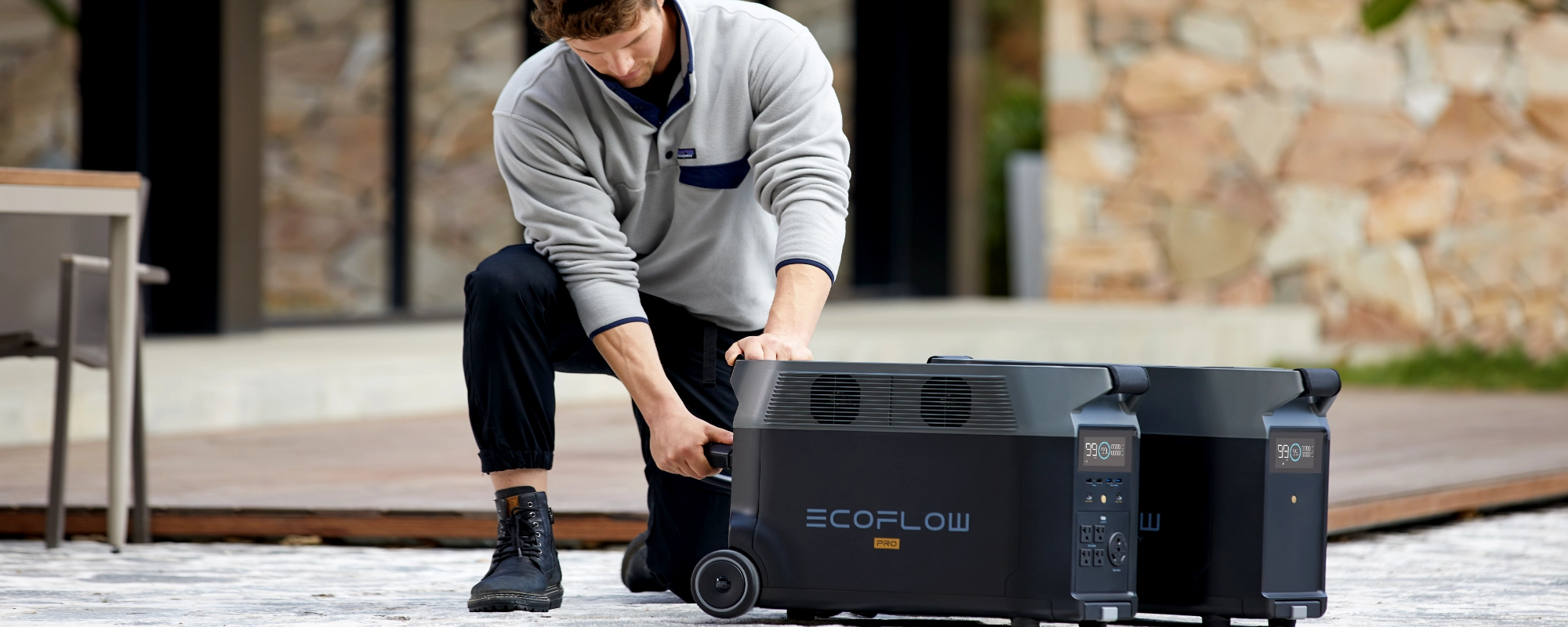 Dodatkowa bateria do EcoFlow Delta PRO łatwa instalacja
