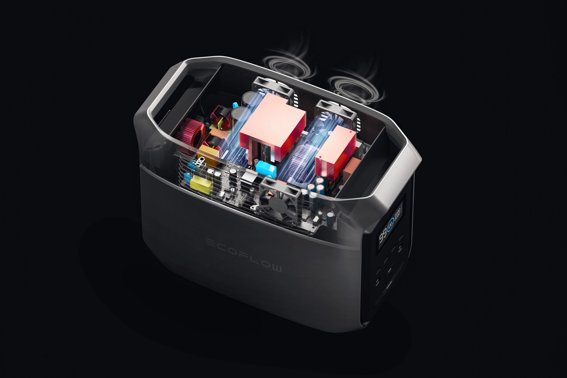 EcoFlow BMS automatyczne zarządzanie baterią