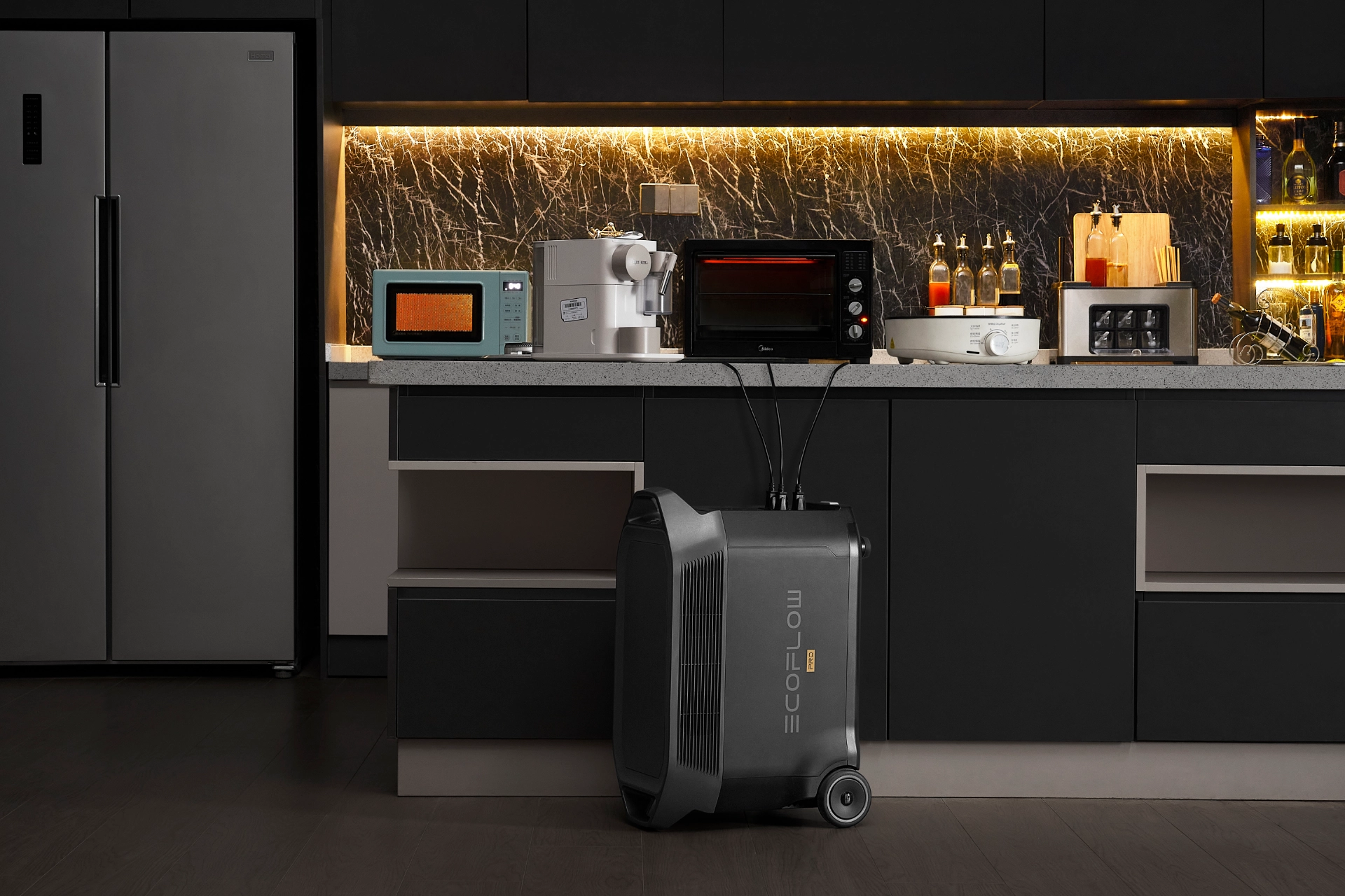 EcoFlow Delta Pro zasilanie kuchni