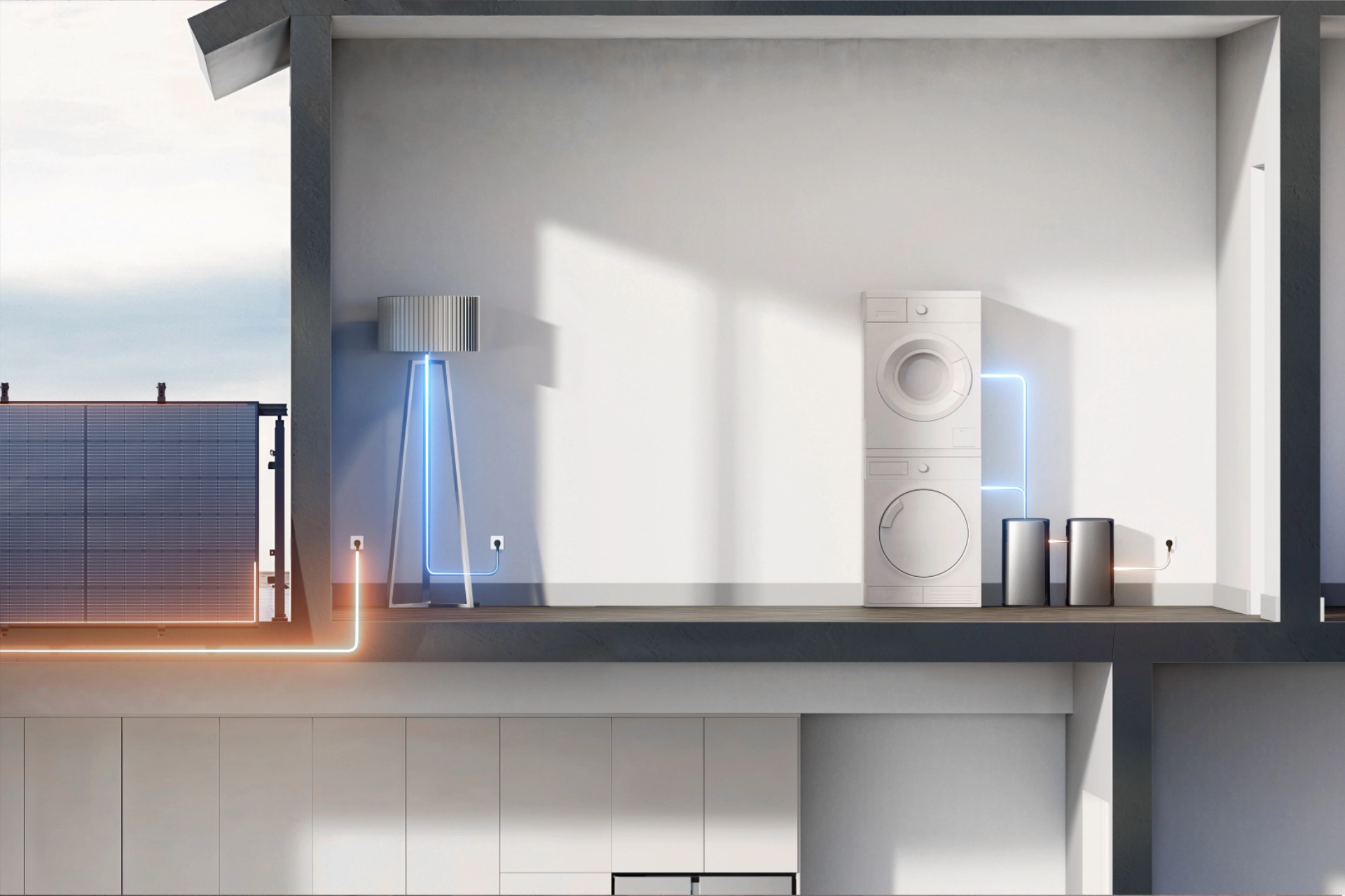 Magazyn energii EcoFlow Stream AC PRO w domu