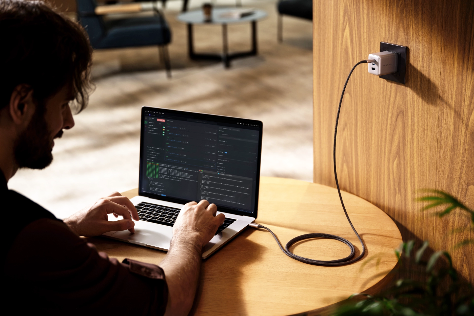 Ładowarka sieciowa EcoFlow Rapid 65 W do laptopa