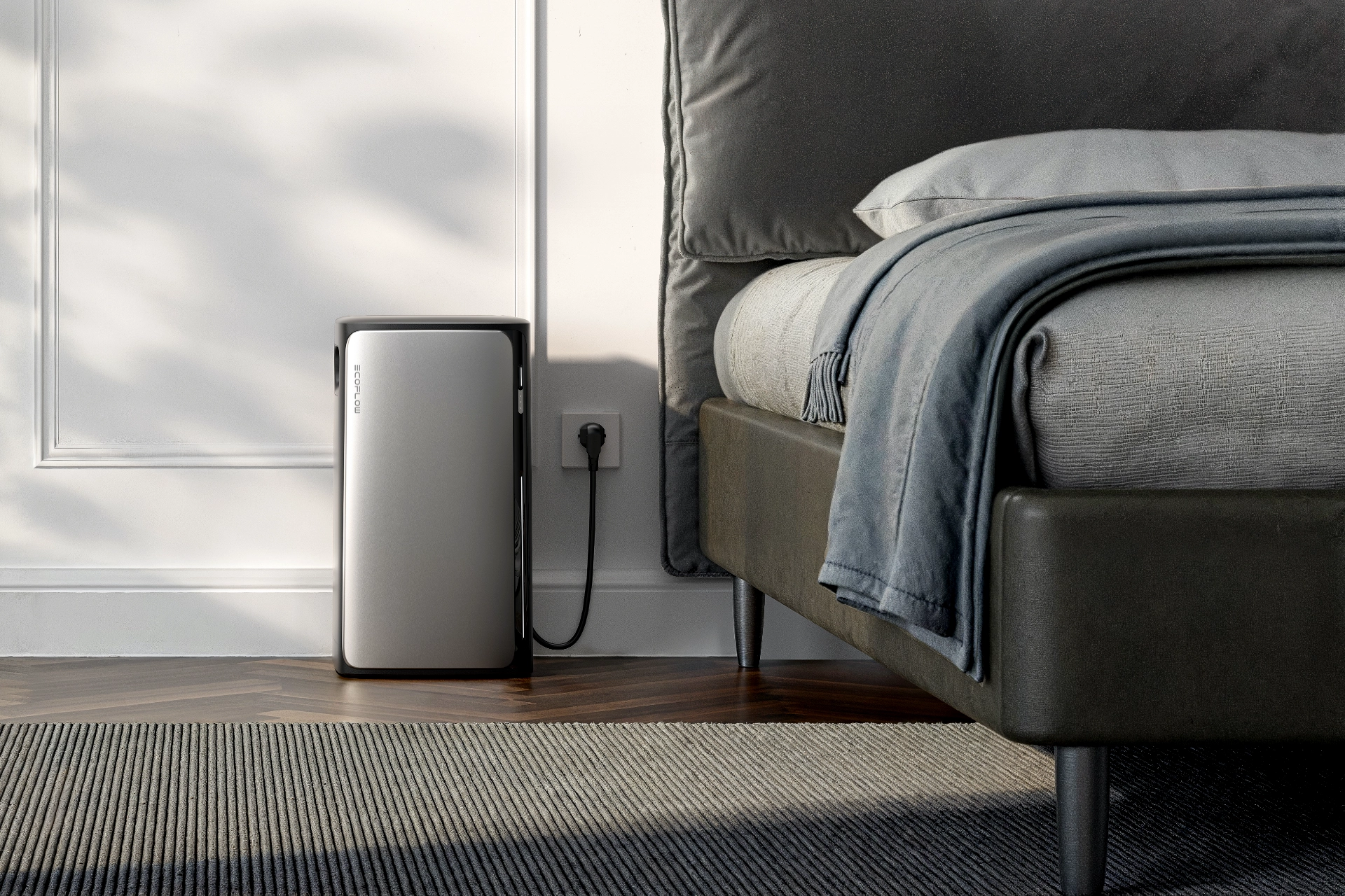 Magazyn energii EcoFlow Stream PRO zasilany z gniazdka