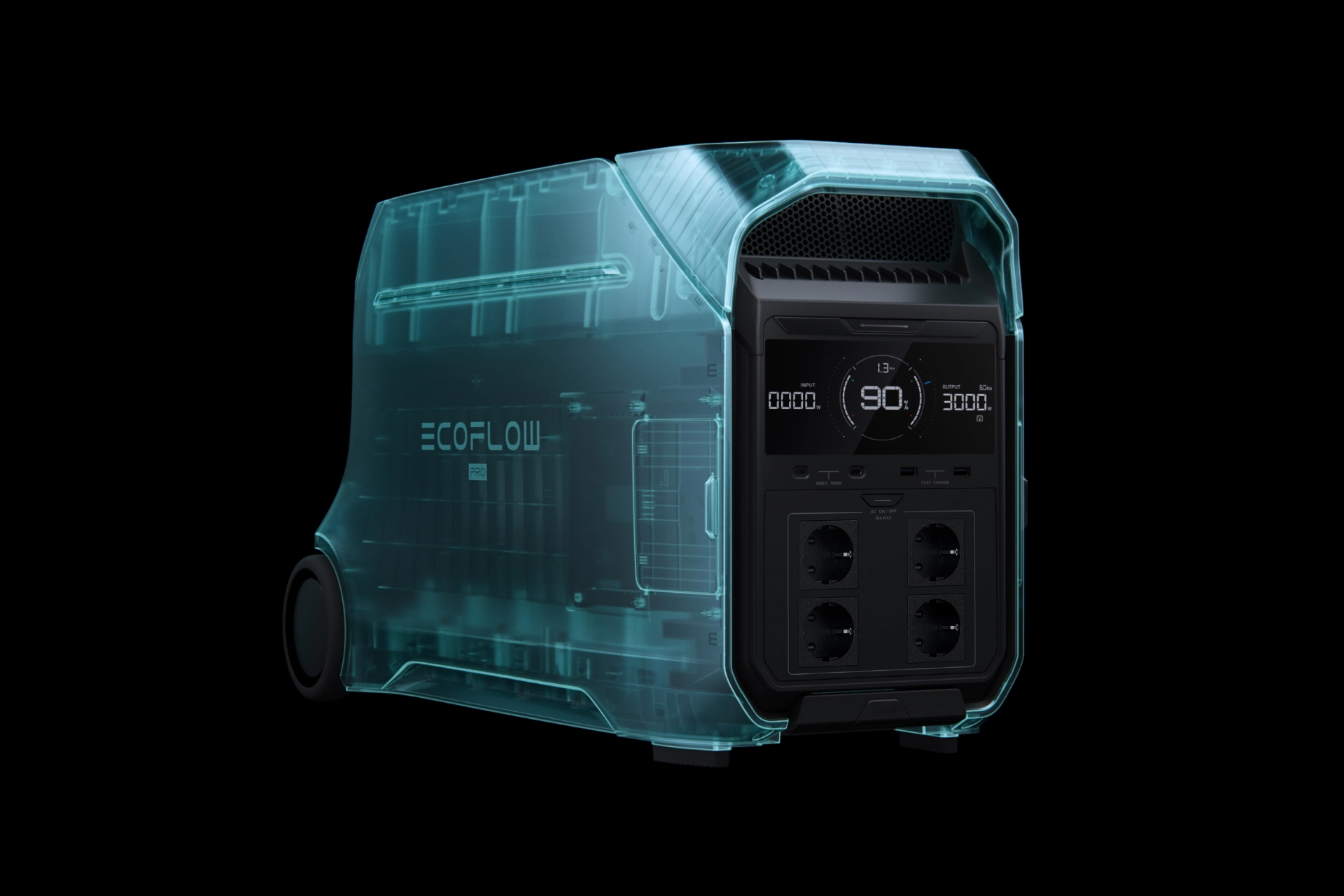 Stacje zasilania EcoFlow z BMS