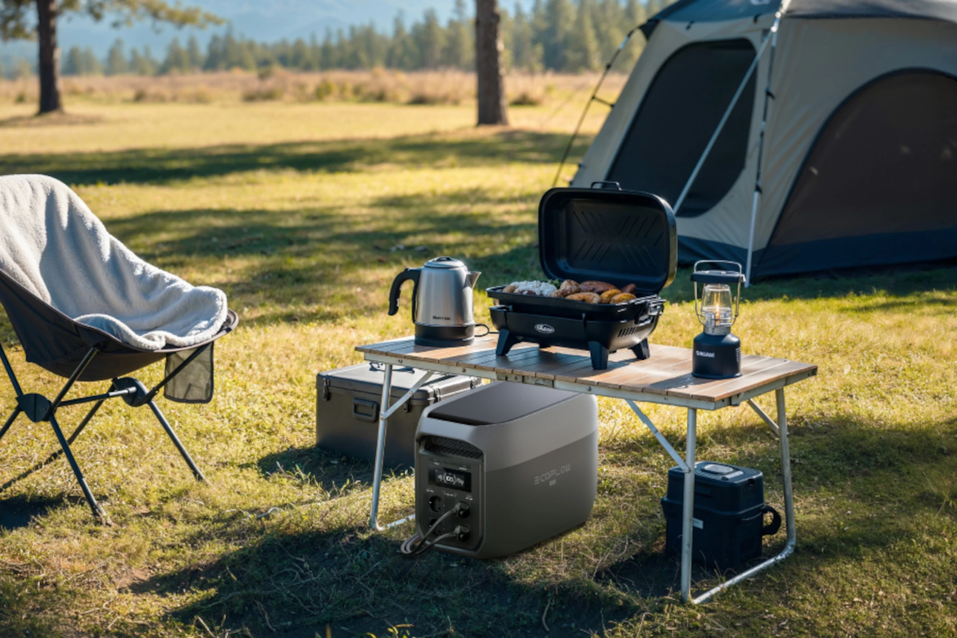 EcoFlow Delta 3 MAX zasilanie awaryjne podczas wyjazdu