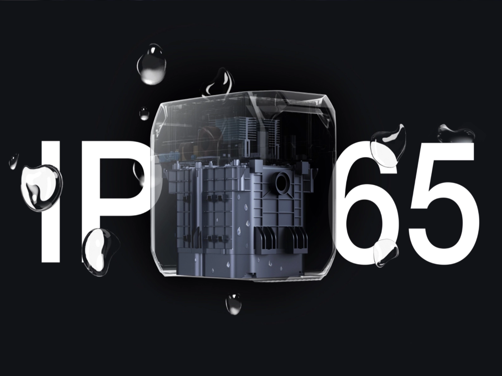 Klasa szczelności i wodoodporności IP65 w stacjach zasilania EcoFlow