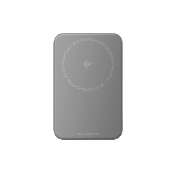 Srebrny Powerbank Magnetyczny Qi2 EcoFlow Rapid 10000 mAh