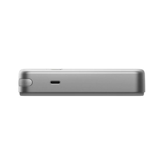 Srebrny Powerbank Magnetyczny Qi2 EcoFlow Rapid 10000 mAh