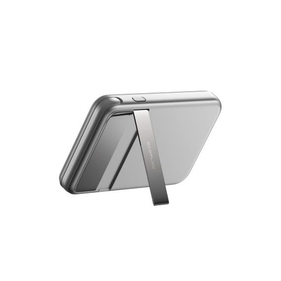 Srebrny Powerbank Magnetyczny Qi2 EcoFlow Rapid 5000 mAh