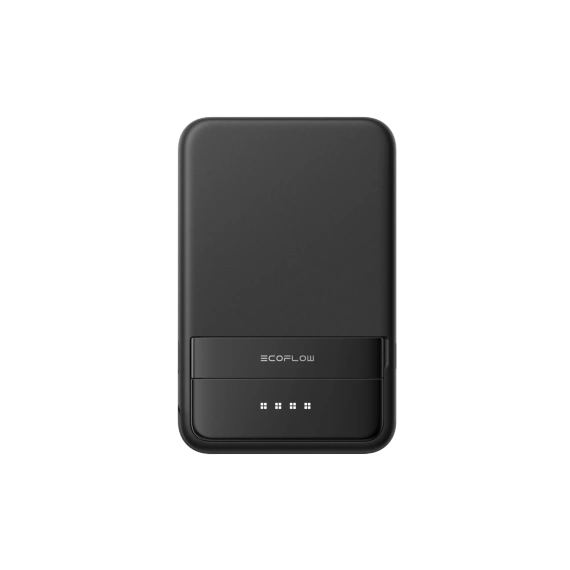 Czarny Powerbank Magnetyczny Qi2 EcoFlow Rapid 5000 mAh