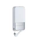 Biały Powerbank Magnetyczny Qi2 EcoFlow Rapid 5000 mAh