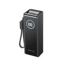 Czarny Powerbank EcoFlow Rapid 25000 mAh z wyciąganym przewodem USB-C