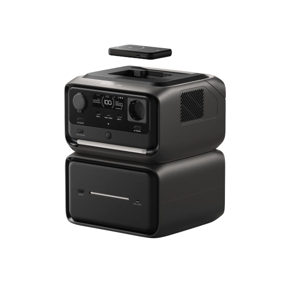 EcoFlow RIVER 3 MAX PLUS EU (RIVER 3 PLUS EU + EB600) bezprzewodowa