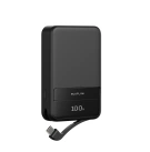 Czarny Powerbank Magnetyczny Qi2 EcoFlow Rapid 10000 mAh
