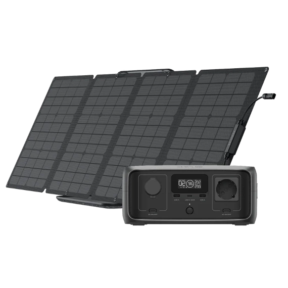 Zestaw solarny EcoFlow River 3 EU + panel solarny 160 W